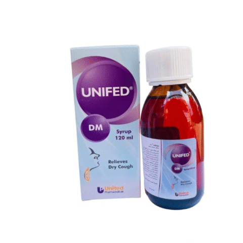 Unifed DM syrup 120mls ( for dry cough)