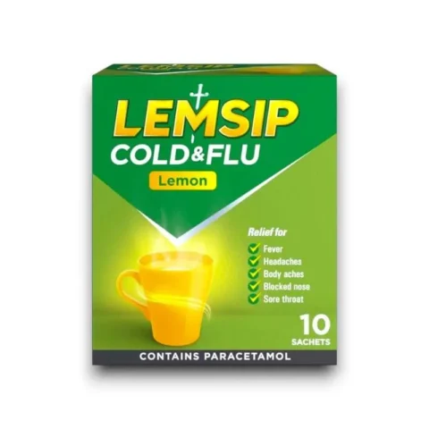 Lemsip Cold & Flu Lemon Sachets