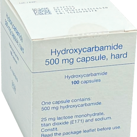 HYDROXYCARBAMIDE CAPSULES 500MG 100S (HYDREA GENERIC) (ULM)