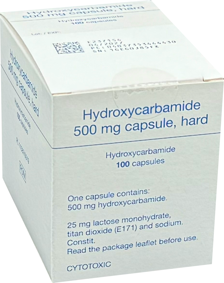 HYDROXYCARBAMIDE CAPSULES 500MG 100S (HYDREA GENERIC) (ULM)